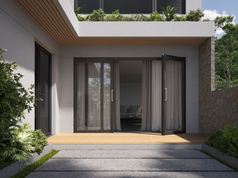 phụ kiện cho cửa trượt quay